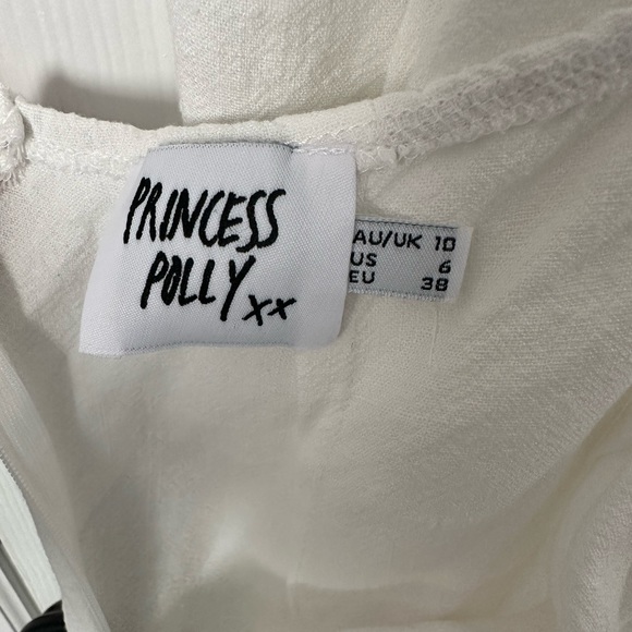 Princess Polly Fiorella Mini Dress White - Picture 7 of 7